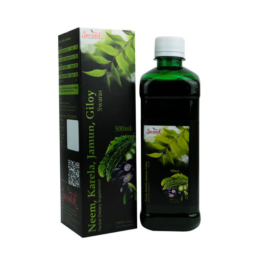 Tonic 500 Ml Neem Karela Jamun Giloy Swaras