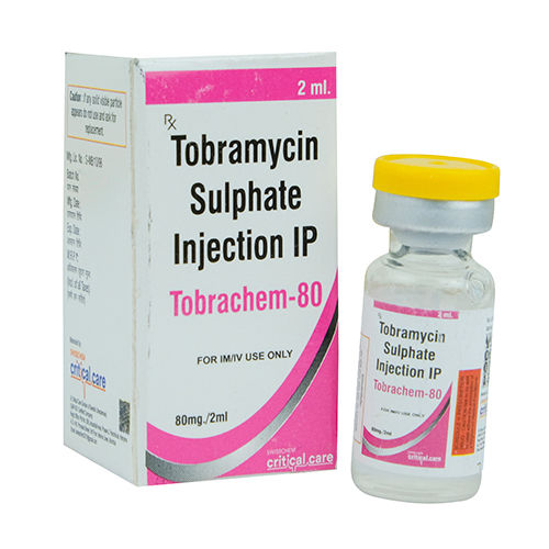 2 ML Tobramycin Sulphate Injection IP