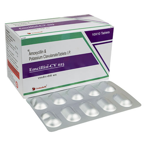 Amoxycillin And Potassium Clavulanate Tablets Ip General Medicines