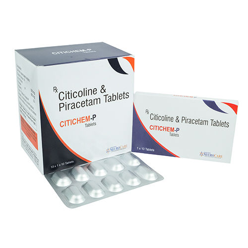 Citicoline And Piracetam Tablets General Medicines