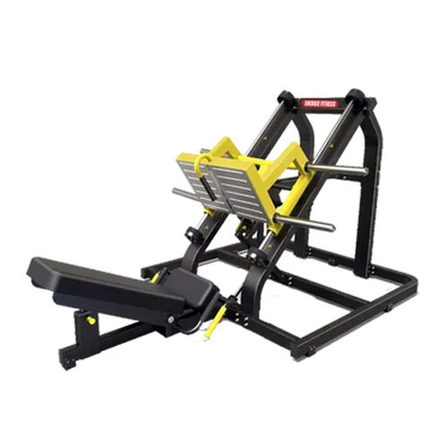 Leg Press Machine - Adjustable, Manual Operation | Commercial Grade, Black Seat, 1 Year Warranty