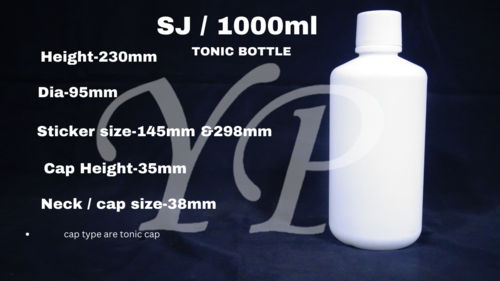 HDPE TONIC BOTTLE