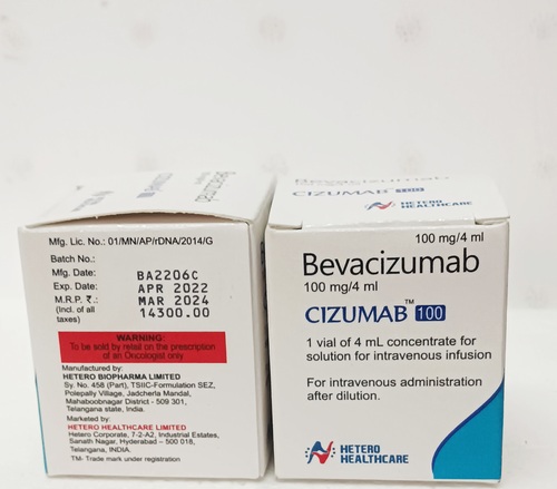 BEVACIZUMAB INJECTION CIZUMAB 100MG