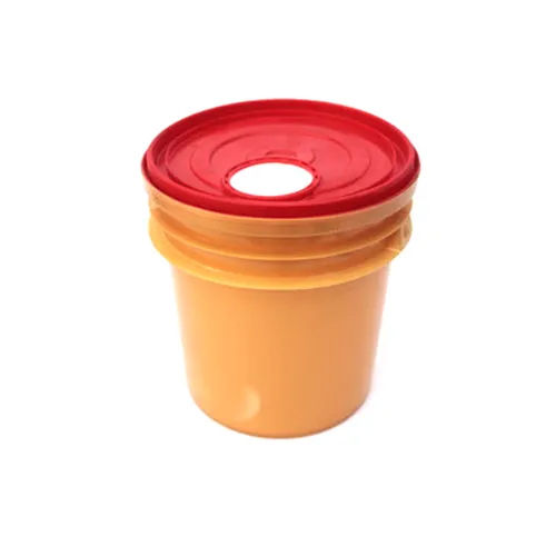 Round Plastic Oil Bucket