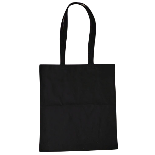 Black Cotton Jhola Bag