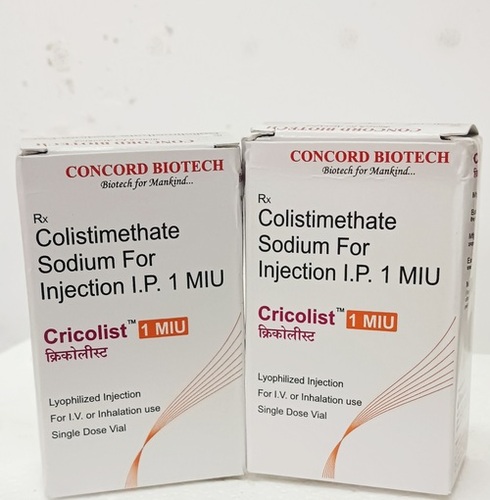COLISTIMETHATE SODIUM FOR INJECTION CRICOLIST 1 MIU