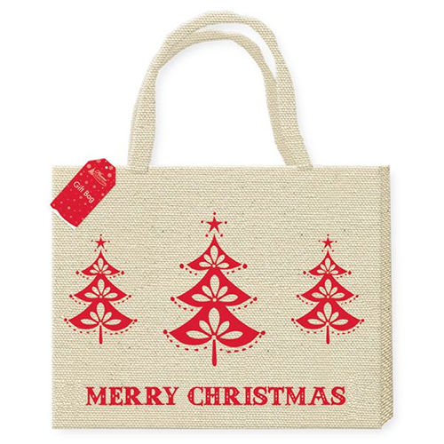 Jute Christmas Bags