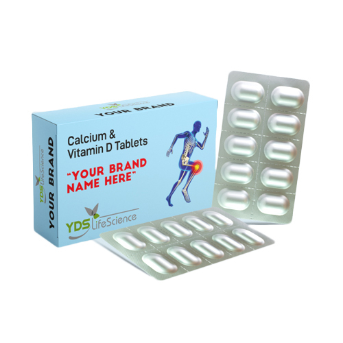 Calcium And Vitamin D Tablets General Medicines