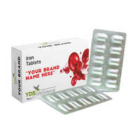 Iron Tablets - Ferrous Fumarate, Ferrous Sulfate, Ferrous Gluconate | Dietary Supplements For Iron Deficiency Anemia, Recommended For Adults, General Medicines In Tablet Form