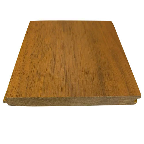 Light Brown African Teak Solid Wooden Flooring