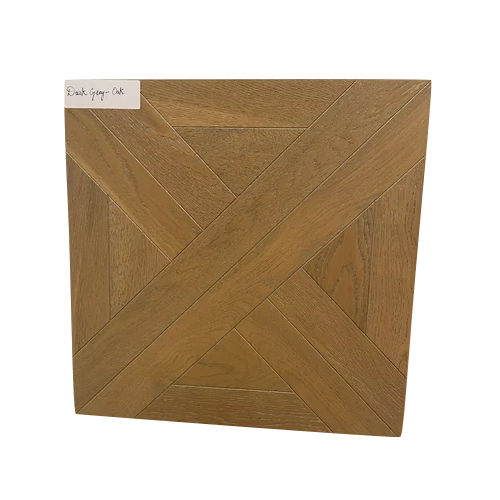 Oak Dusk Grey Parquet Wooden Flooring