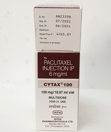 Paclitaxel injection cytax 100mg