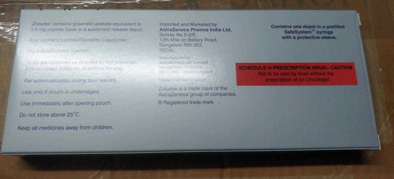 ZOLADEX 3.6 Goserelin acetate