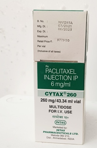 Paclitaxel injection cytax 260mg