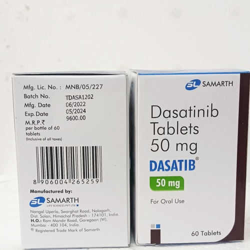 DASATINIB TABLETS DASATIB 50MG