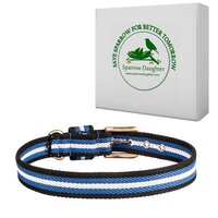 SPARROW DAUGHTER DOG COLLAR LUXURY  COTTON BEST PRODUCT