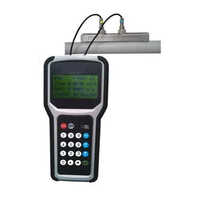 Ultrasonic Flow Meter - Stainless Steel, Analog And Digital Display | Hydraulic Power Supply, Industrial Usage