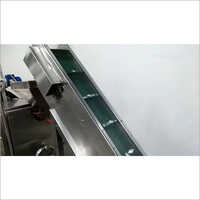 White Inclined Conveyor Belt