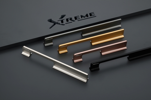 Cabinet Handle Liva (One Side) - Aluminum Alloy 120mm x 25mm, Powder Coated | Durable Design, Strong Grip, Easy Installation