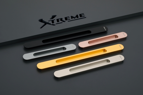 Cabinet Handle Round Conceal - Aluminum Alloy Varied Sizes Multiple Colors | Modern Design Concealed Mounting Sleek Profile
