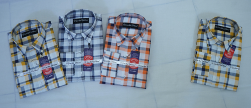 Check Shirts - Cotton, Multicolor | Ideal for Rainy, Spring, and Summer Seasons, Tailored for Male Comfort and Style