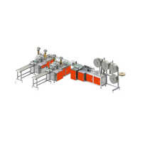 Fully Automatic Surgical Mask Making Machine - Capacity: 80-120pcs/min Pcs/min