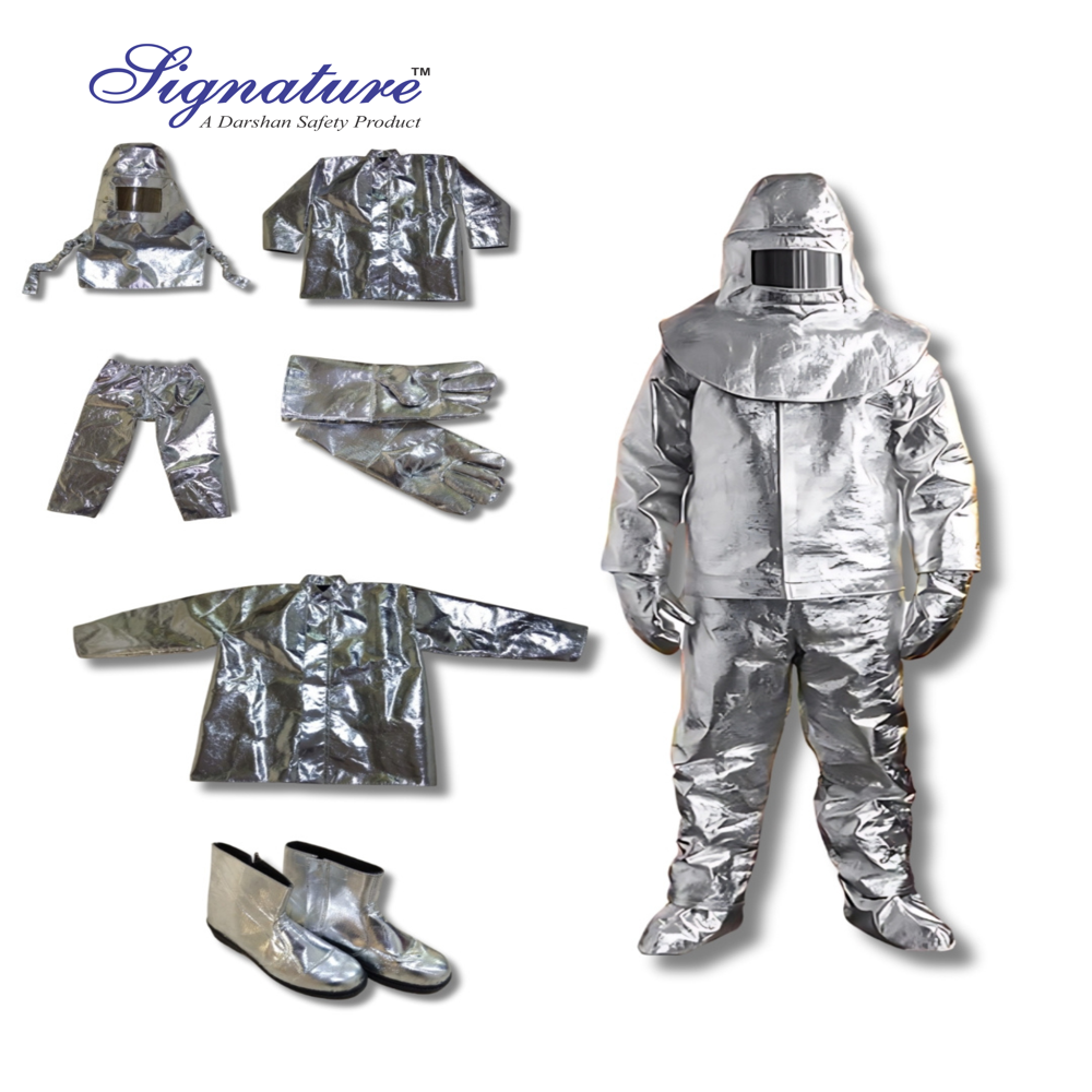 2 Layer Aluminium Fire Suit - Feature: Durable