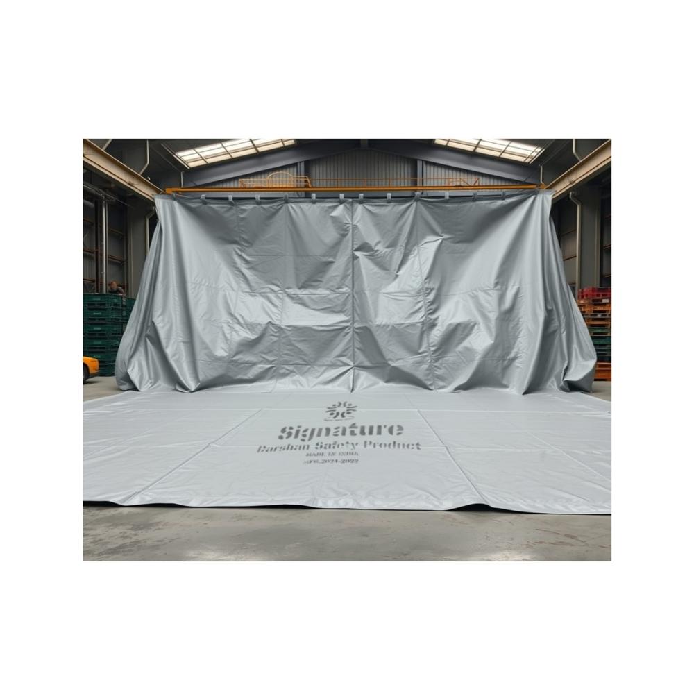 Signature Fire Retardant Tarpaulin - 0.2 to 4.0 Millimeter Thickness | Fire-Retardant Treated Wood Material for Enhanced Safety