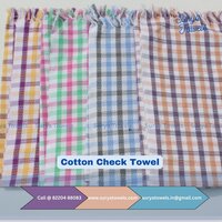 Cotton Check Towel 30 x 60 180 g