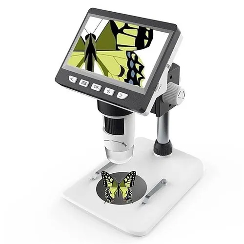 Mild Steel 1000X Lcd Digital Microscope