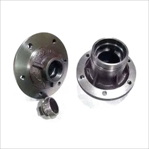 White Front Wheel Hub Massey Di