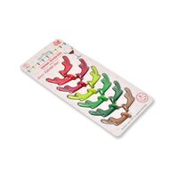 Silicone Deer Drink Marker Safe 16PCS Glass Identification Tag Lightweight Unique Durable for Party (1723)