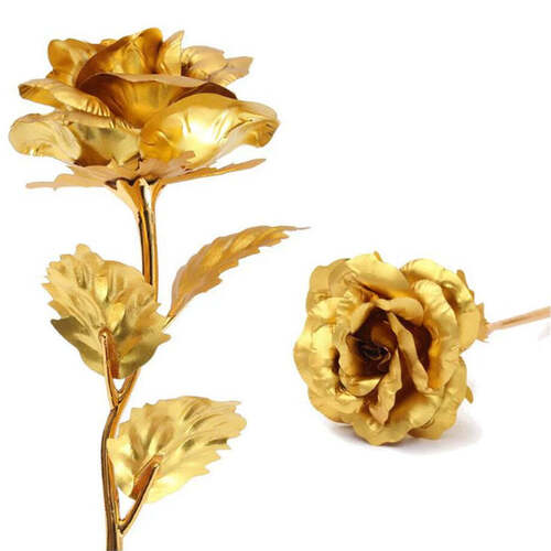 Golden Roses (3 pcs) used in all kinds of places like household offices cafe s etc for decorating