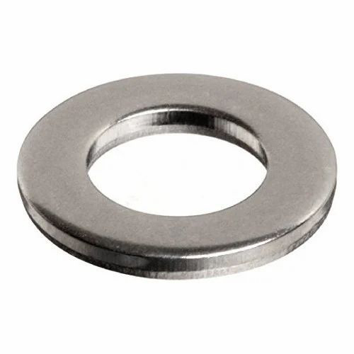 Steel Plain Washer - Stainless Steel, Available in Multiple Sizes | Polished Finish for Enhanced Corrosion Resistance and Secure Load Distribution