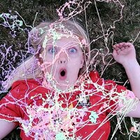 Party Crazy Ribbon Spray used while doing parties and get-together celebrations and can be used by all kinds of people (8082)