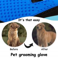 Pet Hair Remover Glove and Self Cleaning Fur Remover (4681)