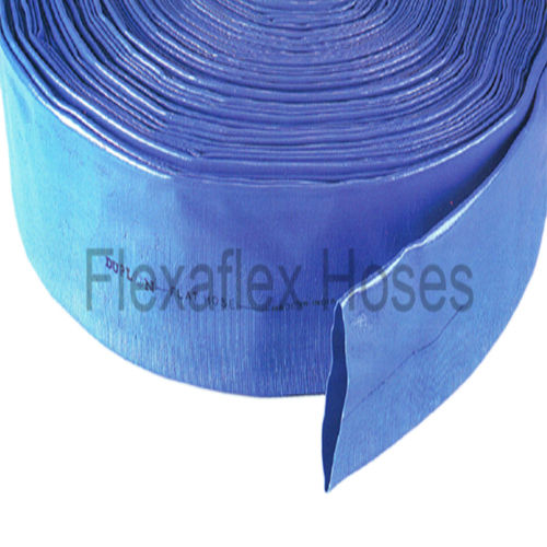 PVC Flat Delivery Blue Hose