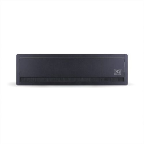 MX Access Flap with Soft Close Table Flip Cover Cable Hole Cover Cable Hole Cover Grommet Metal Rectangle Wire Cable
