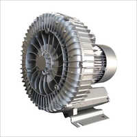 His 411 Three Phase Ring Blower - Aluminium, 0.85 Kw Power, 415 Volt, 145 M3/h Air Flow Rate | High Pressure, Long Life Span, Electric Blower, 63 Db Noise Level