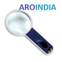 Handy And Sturdy Magnifier With Light And Cells - Compact Design | Long Lasting Cell Capacity, Highly Illuminating Light, Cost Efficient