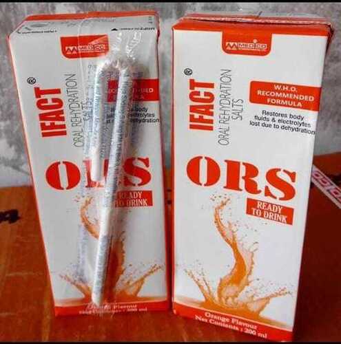 ORS LIQUID 200 ML - ORANGE FLAVOR