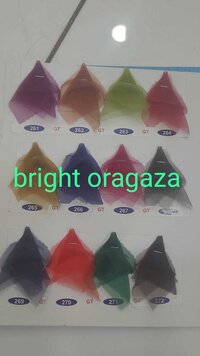 bright organza fabric