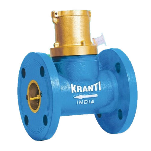 Blue Powder Coated Bulk Encloded Water Meter