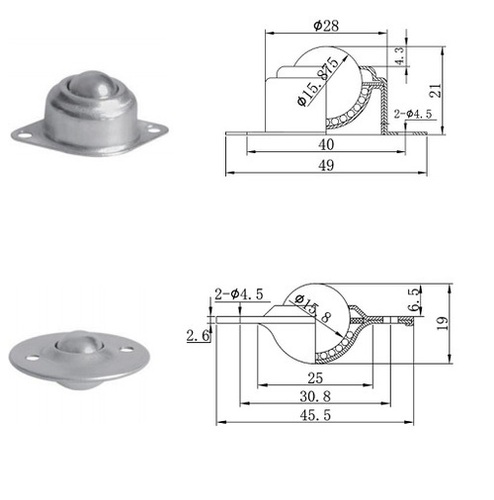 15mm Ball Transfer Unit