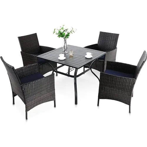 Outdoor Rattan Dining Set