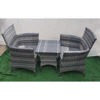 Grey Outdoor Dining Table Set
