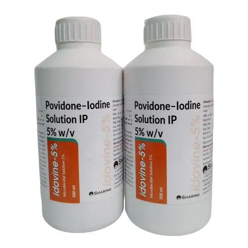 Liquid Povidone Iodine Solutions Ip 5%