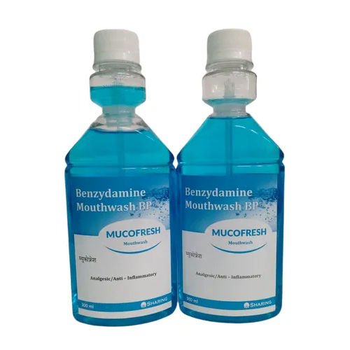 Mucofresh (Benzydamine Mouthwash BP) 300 mL