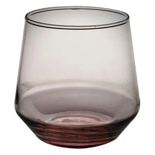 Pink Shades Water Glass