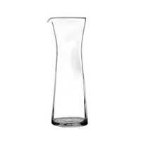 Glass Decanter - Glass, 1000 Ml Capacity, Transparent, Large Size, Round Shape - Modern Style For Restaurants & Hotels